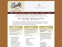 Tablet Screenshot of coppolasdeli.com